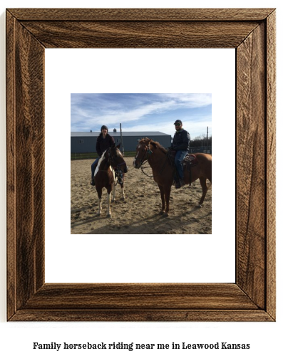 family horseback riding near me in Leawood, Kansas